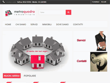 Tablet Screenshot of metro-quadro.net